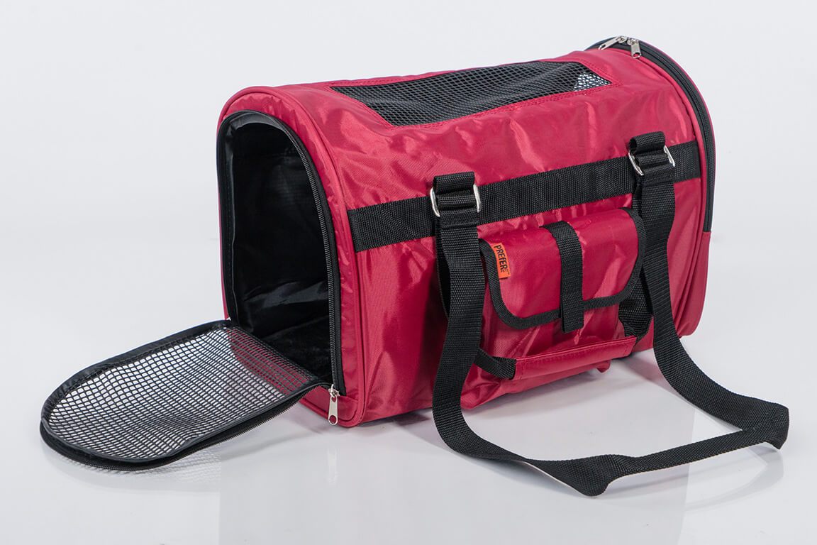 Airline-Approved Pet Carrier – Lightweight Travel Carrier for Small Dogs & Cats with Ventilation and Shoulder Strap