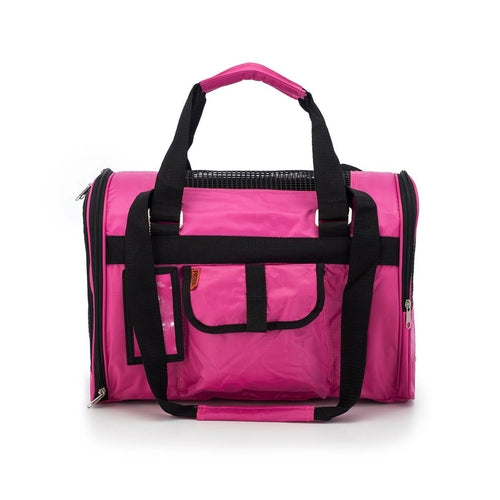 Airline-Approved Pet Carrier – Lightweight Travel Carrier for Small Dogs & Cats with Ventilation and Shoulder Strap