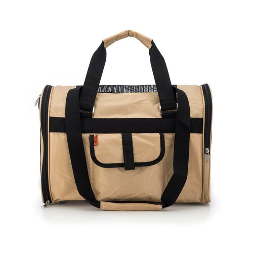 Airline-Approved Pet Carrier – Lightweight Travel Carrier for Small Dogs & Cats with Ventilation and Shoulder Strap