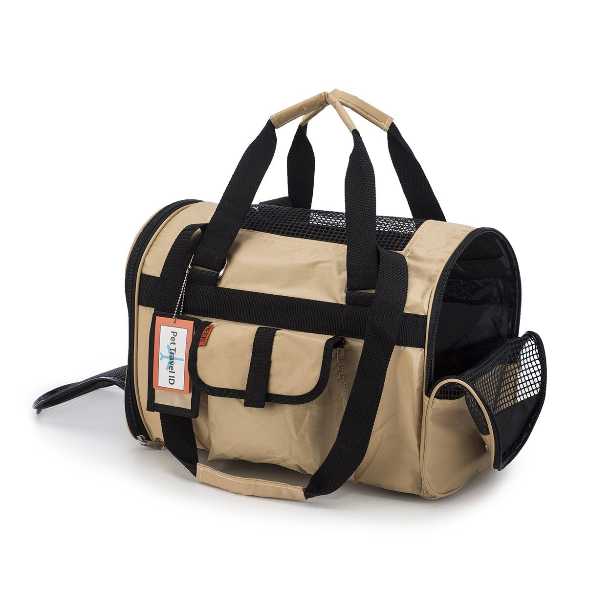 Airline-Approved Pet Carrier – Lightweight Travel Carrier for Small Dogs & Cats with Ventilation and Shoulder Strap